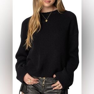 Urban outfitters black basic sweater size XS